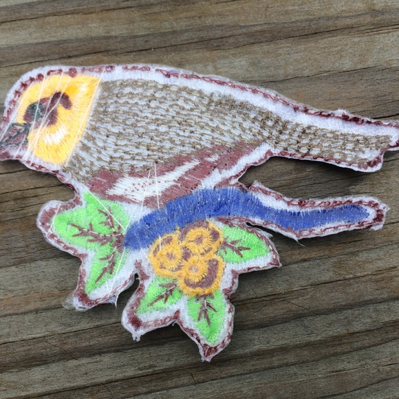 Bird Iron On Patch Embroidery Sticker For Craft - Picture 6 of 8